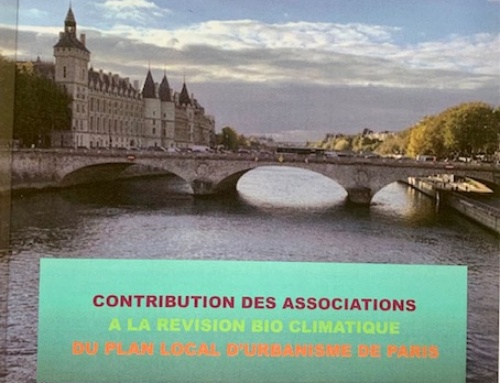 Cahiers d’acteurs FNE Paris/PLU Bioclimatique